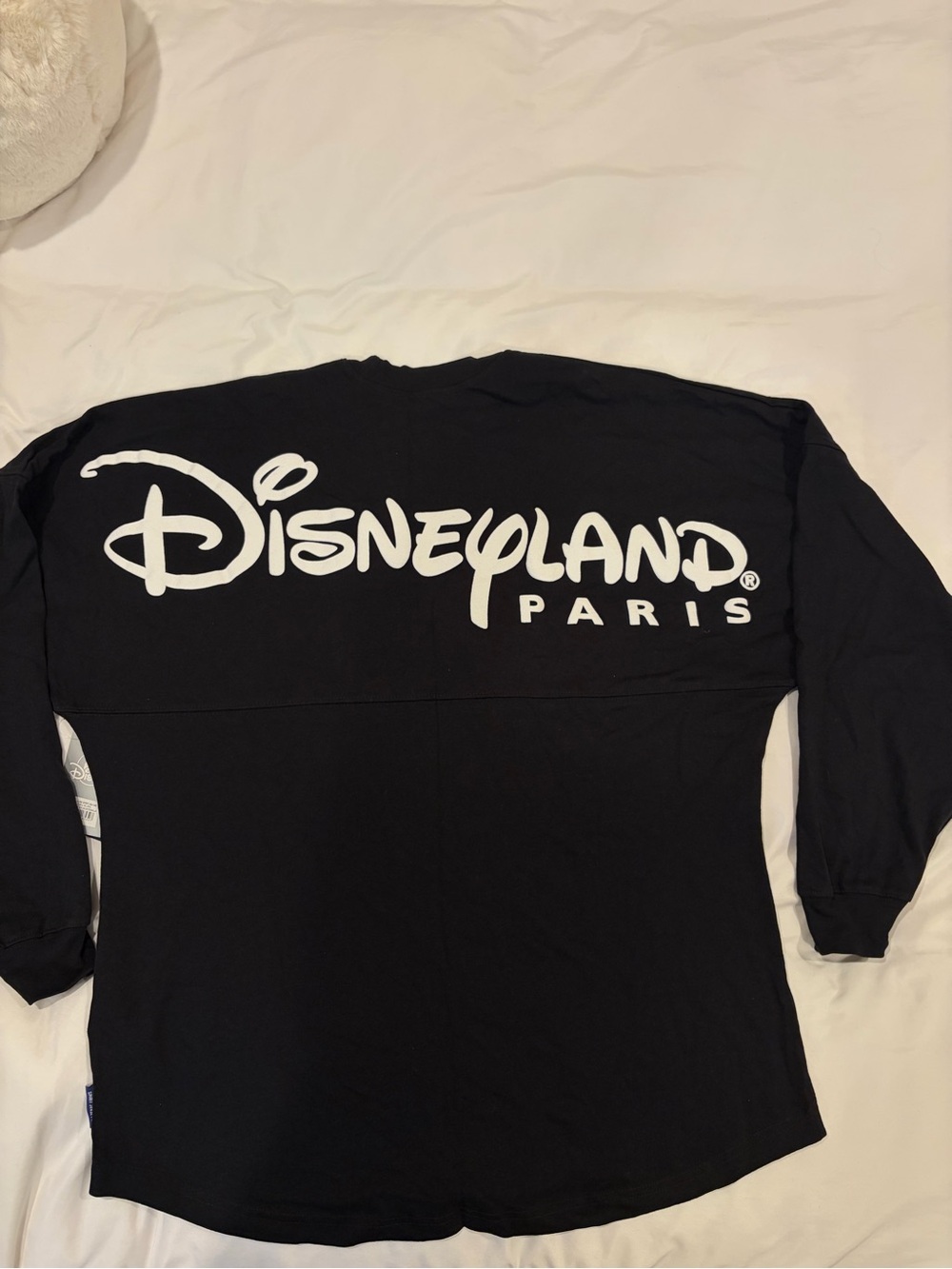 Disneyland Paris Black Long Sleeve Tee